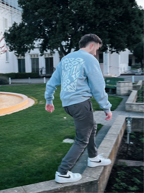God is good crewneck